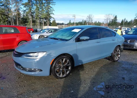 2015 Chrysler 200 S z USA, uszkodzony, nr VIN 1C3CCCDG4FN589566